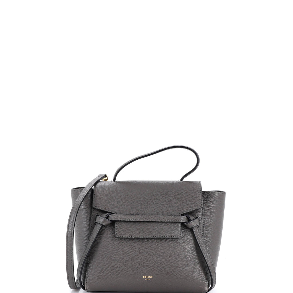 Belt Bag Textured Leather Nano