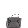 Belt Bag Textured Leather Nano