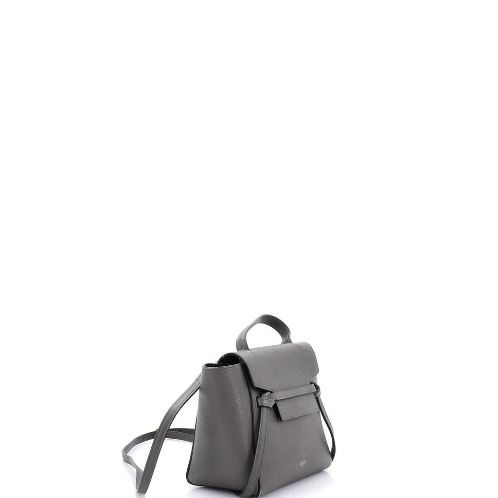 Belt Bag Textured Leather Nano