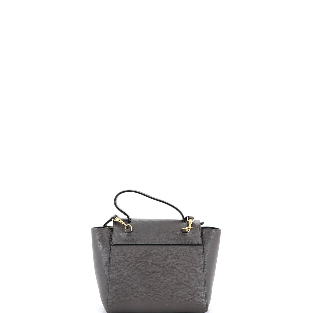 Belt Bag Textured Leather Nano