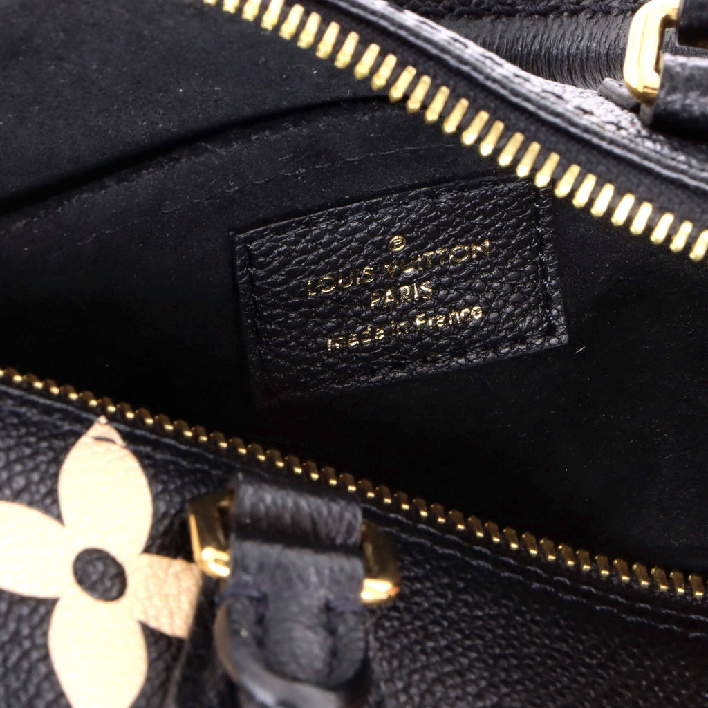 Papillon Handbag Bicolor Monogram Empreinte Giant BB