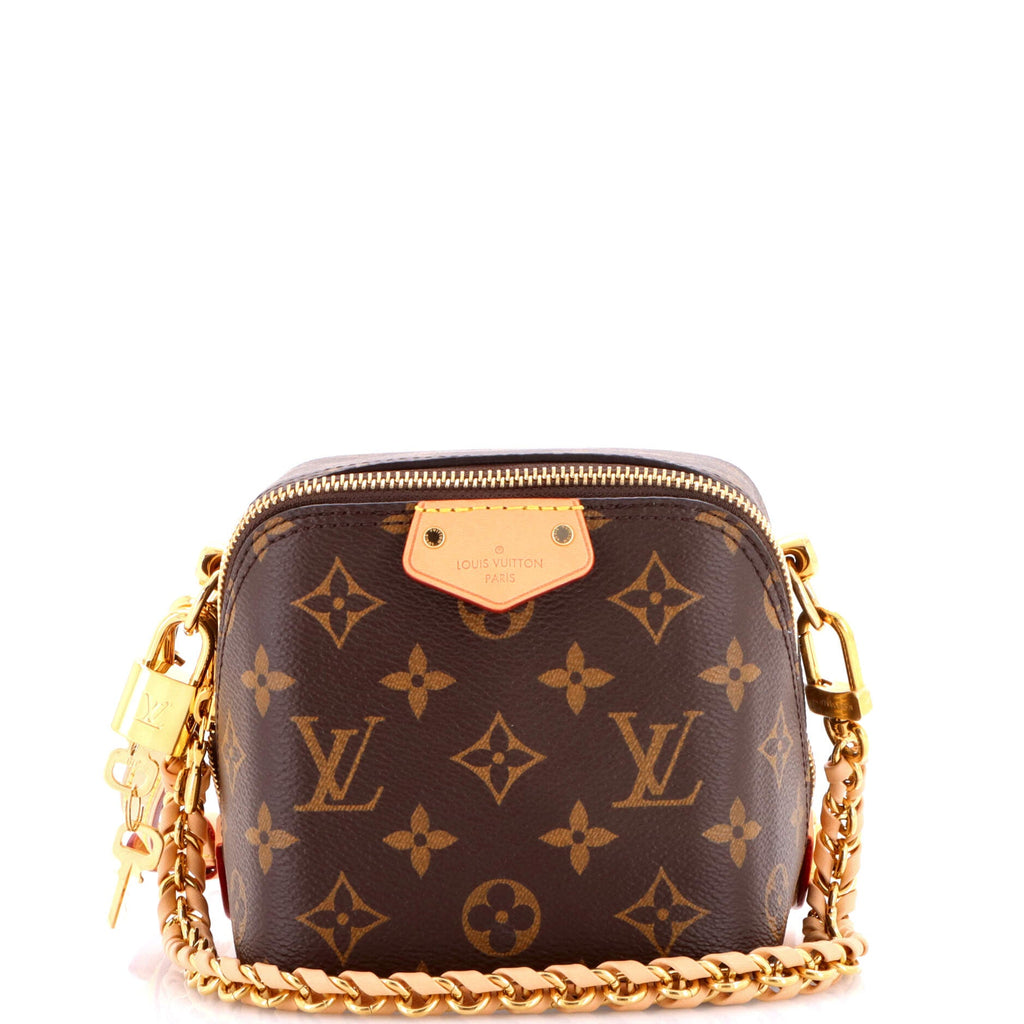 Just in Case Shoulder Bag Monogram Coated Canvas