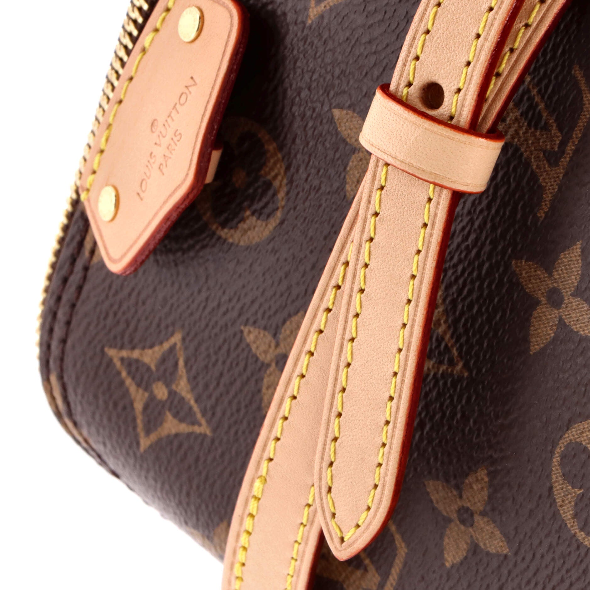 Just in Case Shoulder Bag Monogram Coated Canvas
