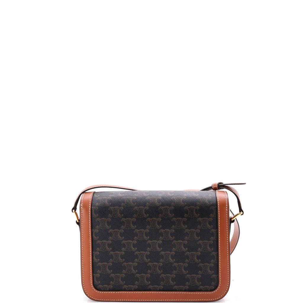 Triomphe Shoulder Bag Triomphe Coated Canvas Medium