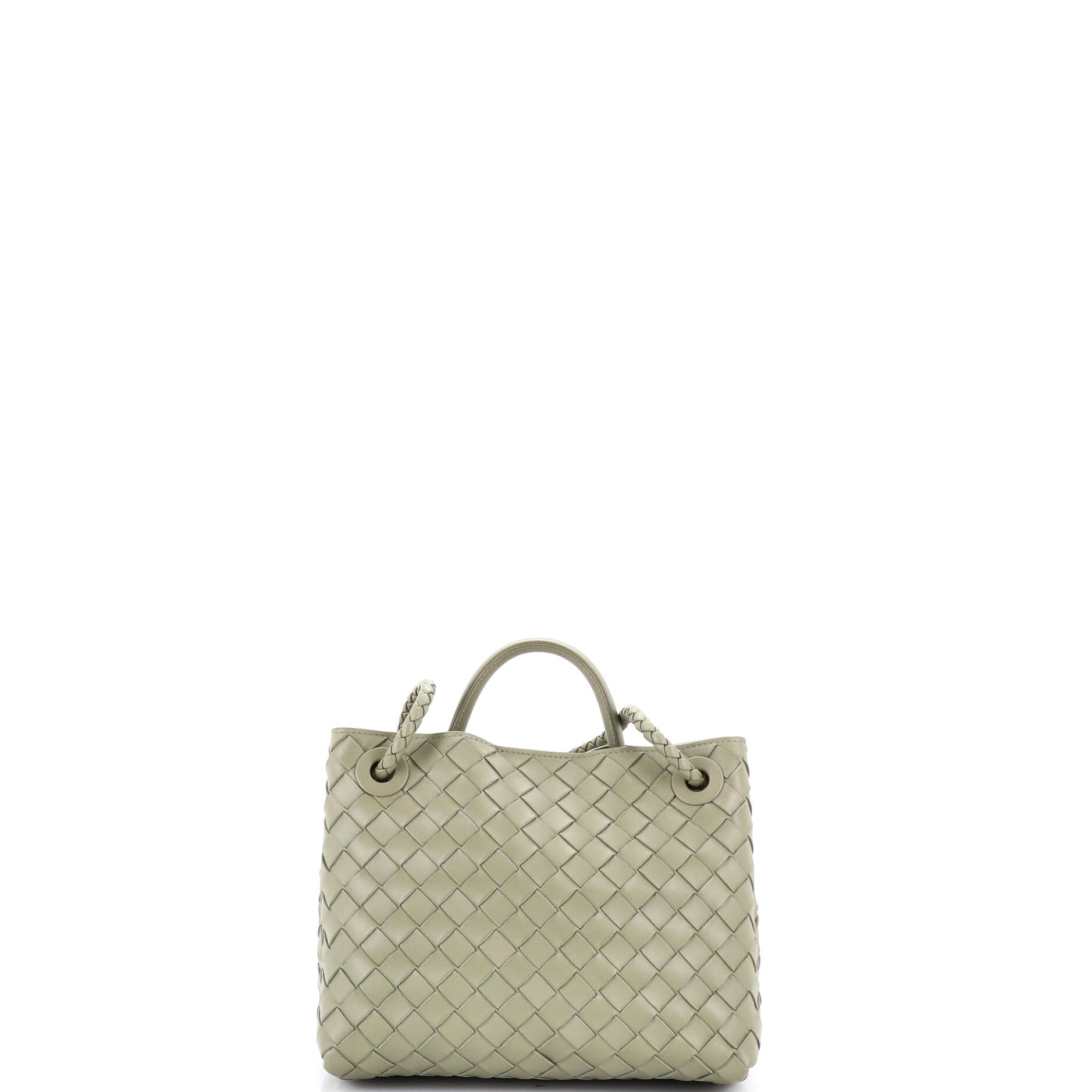 Andiamo Top Handle Bag Intrecciato Nappa Small