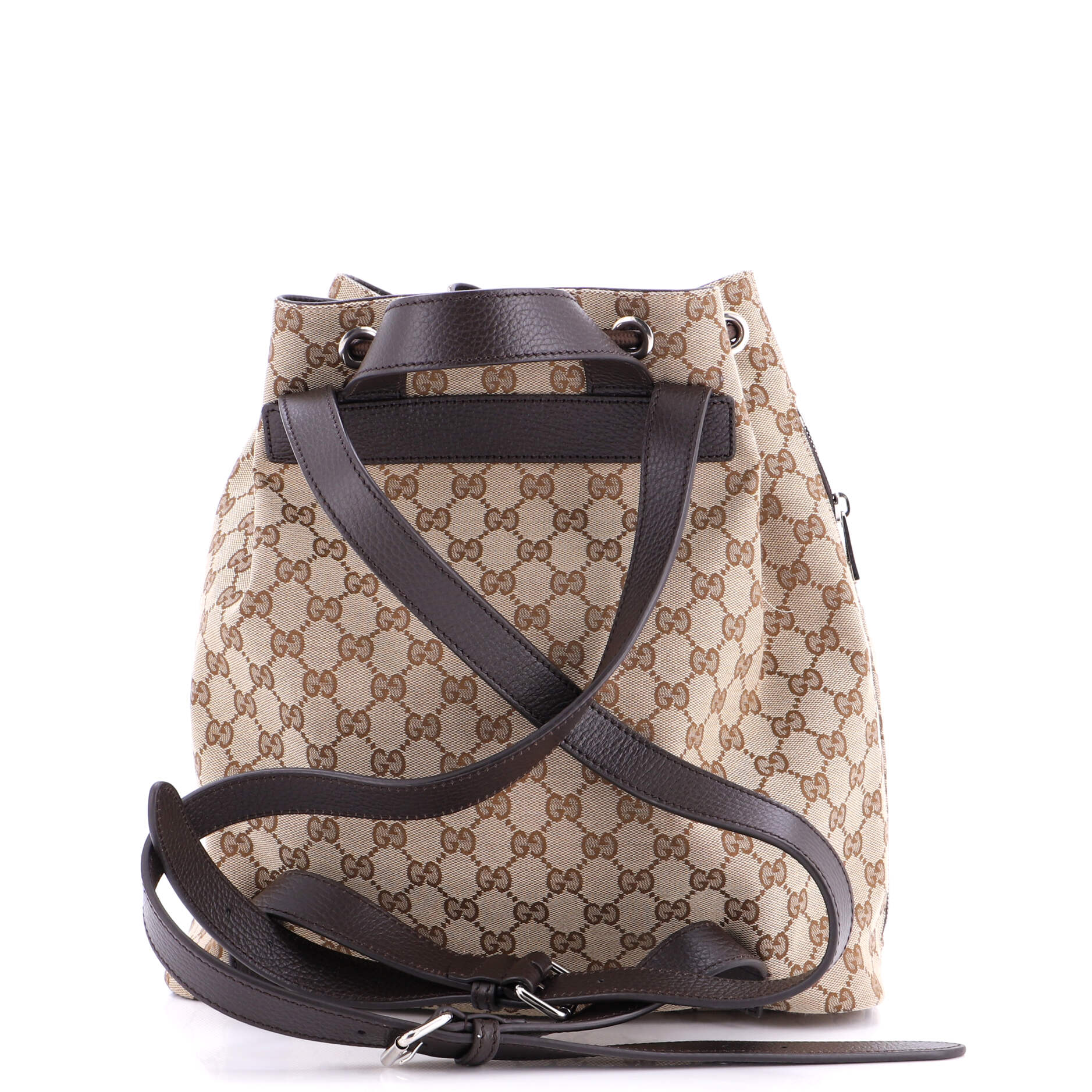 Drawstring Backpack GG Canvas Medium