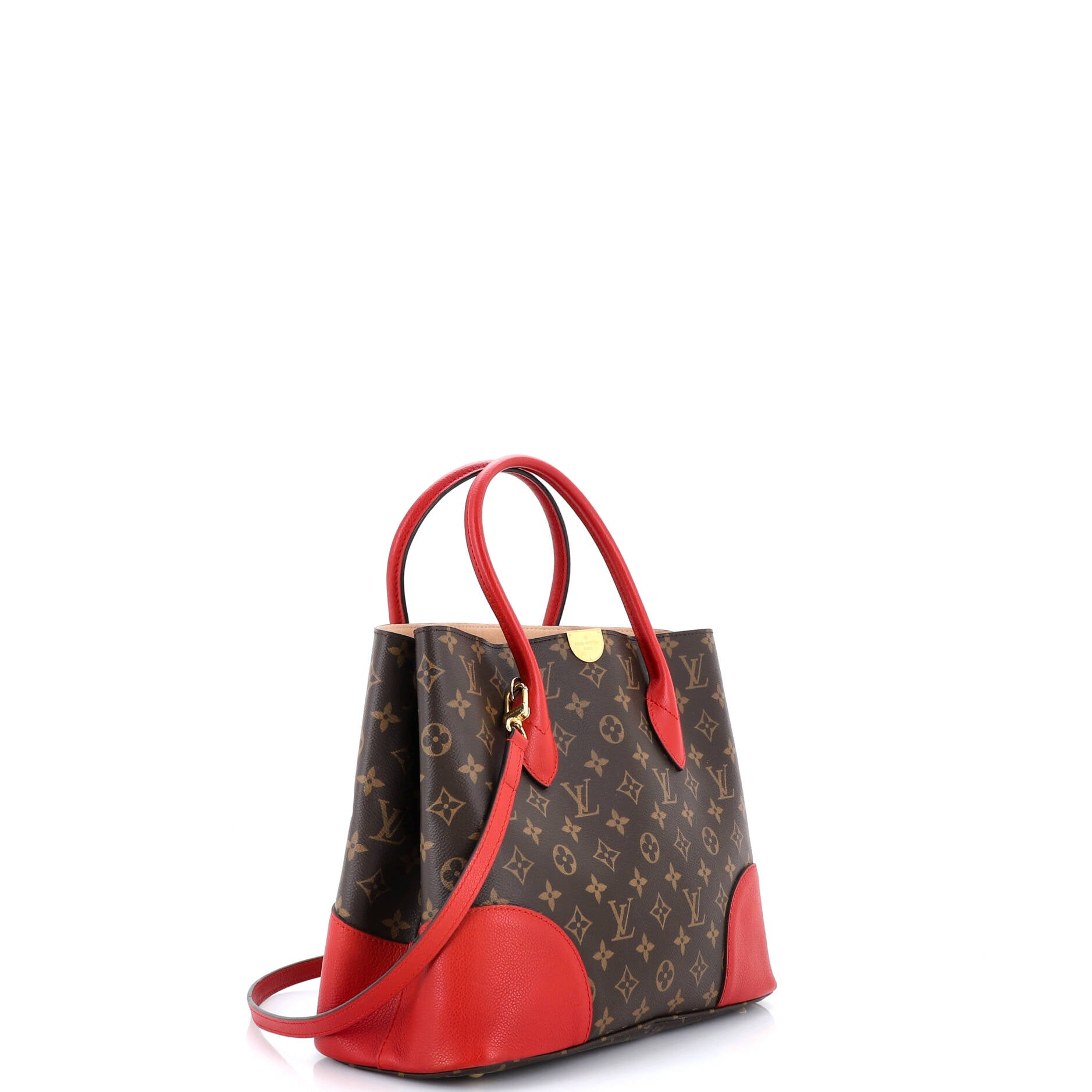 Flandrin Handbag Monogram Canvas and Leather