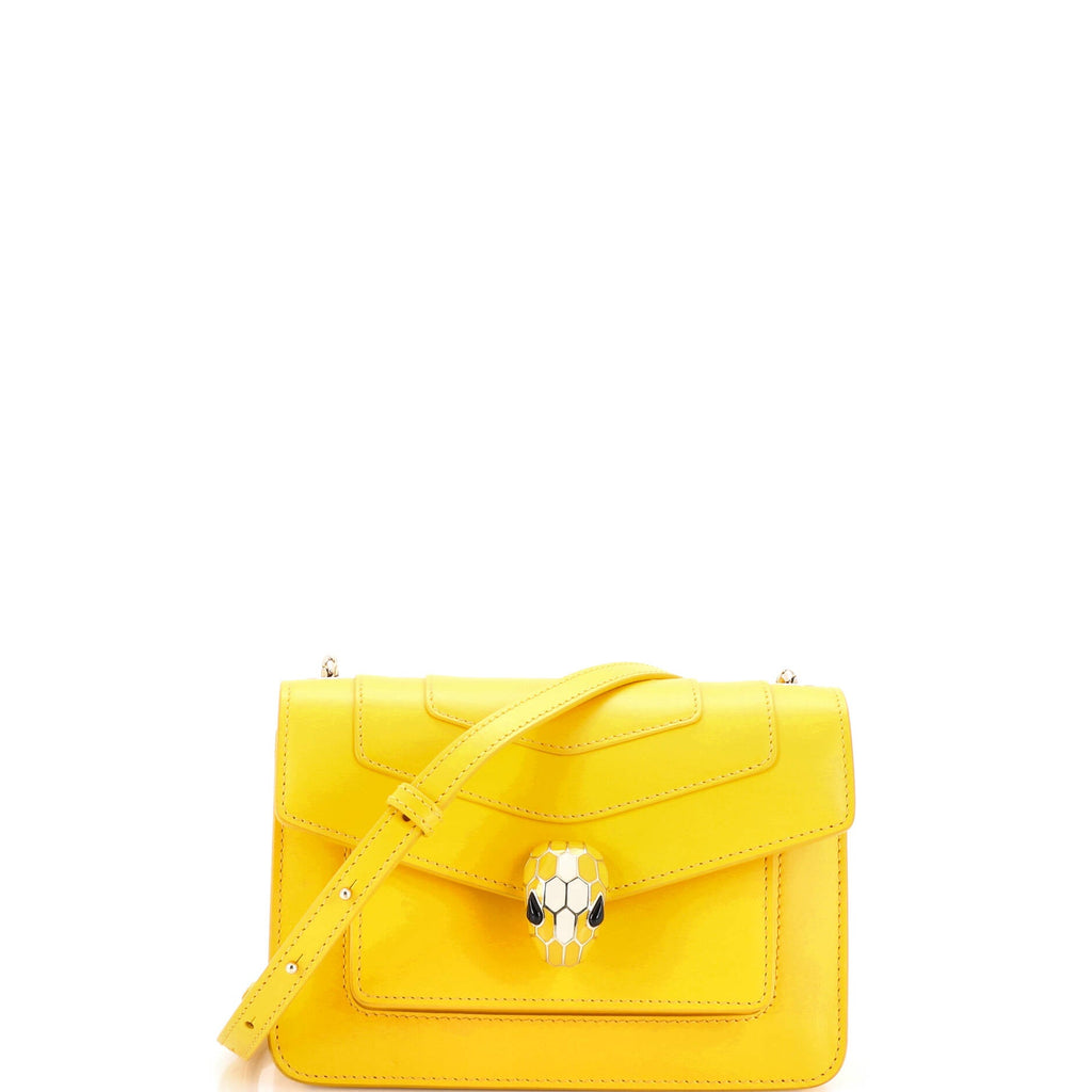 Serpenti Crossbody Bag Leather Small