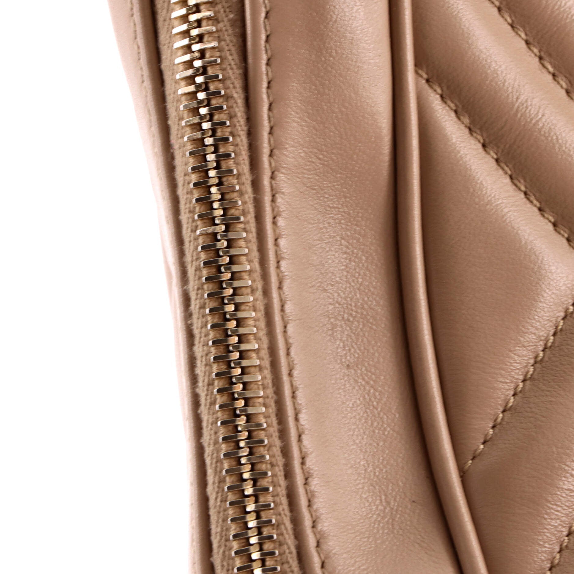 Lou Camera Bag Matelasse Chevron Leather Small