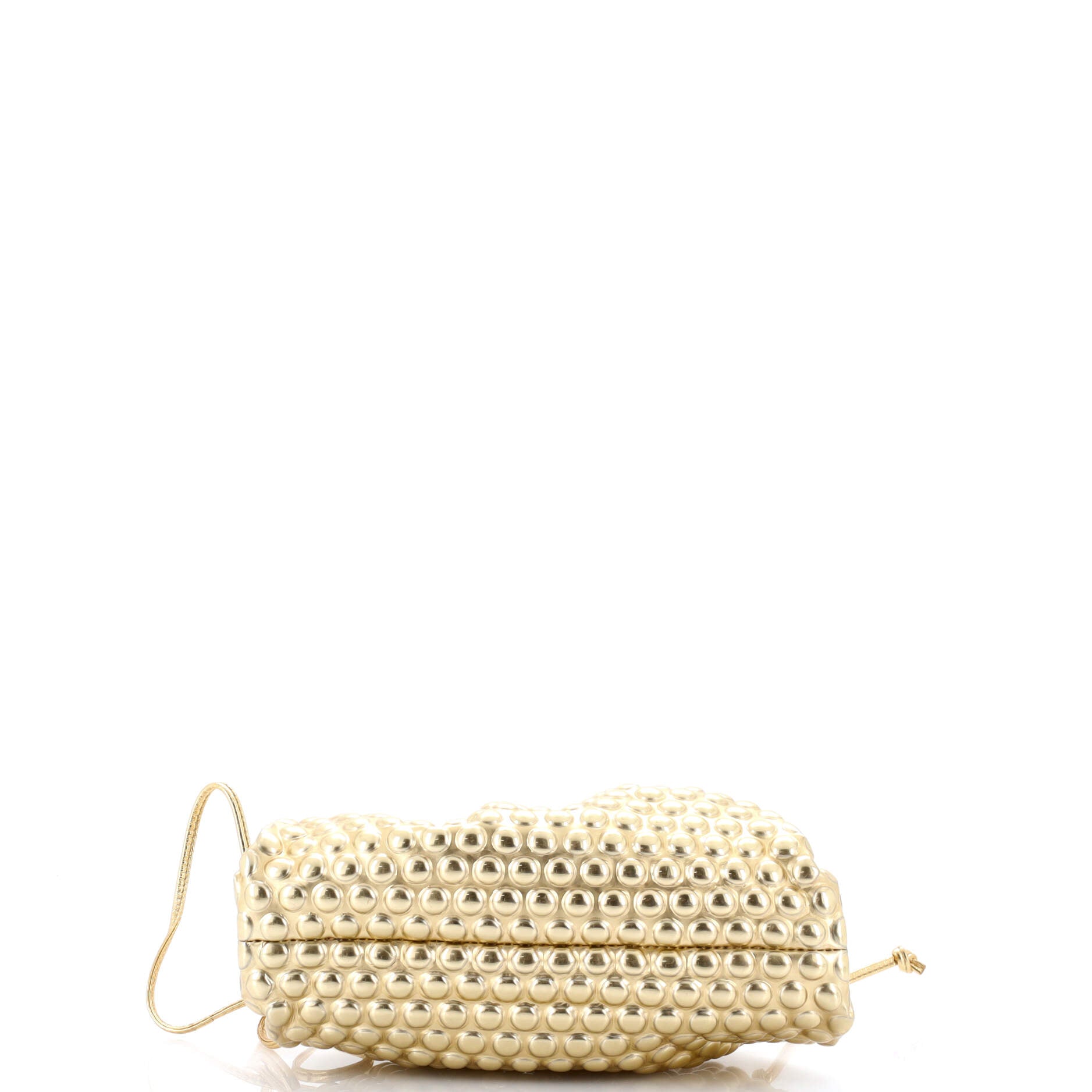 The Pouch Bubble Wrap Textured Leather Mini