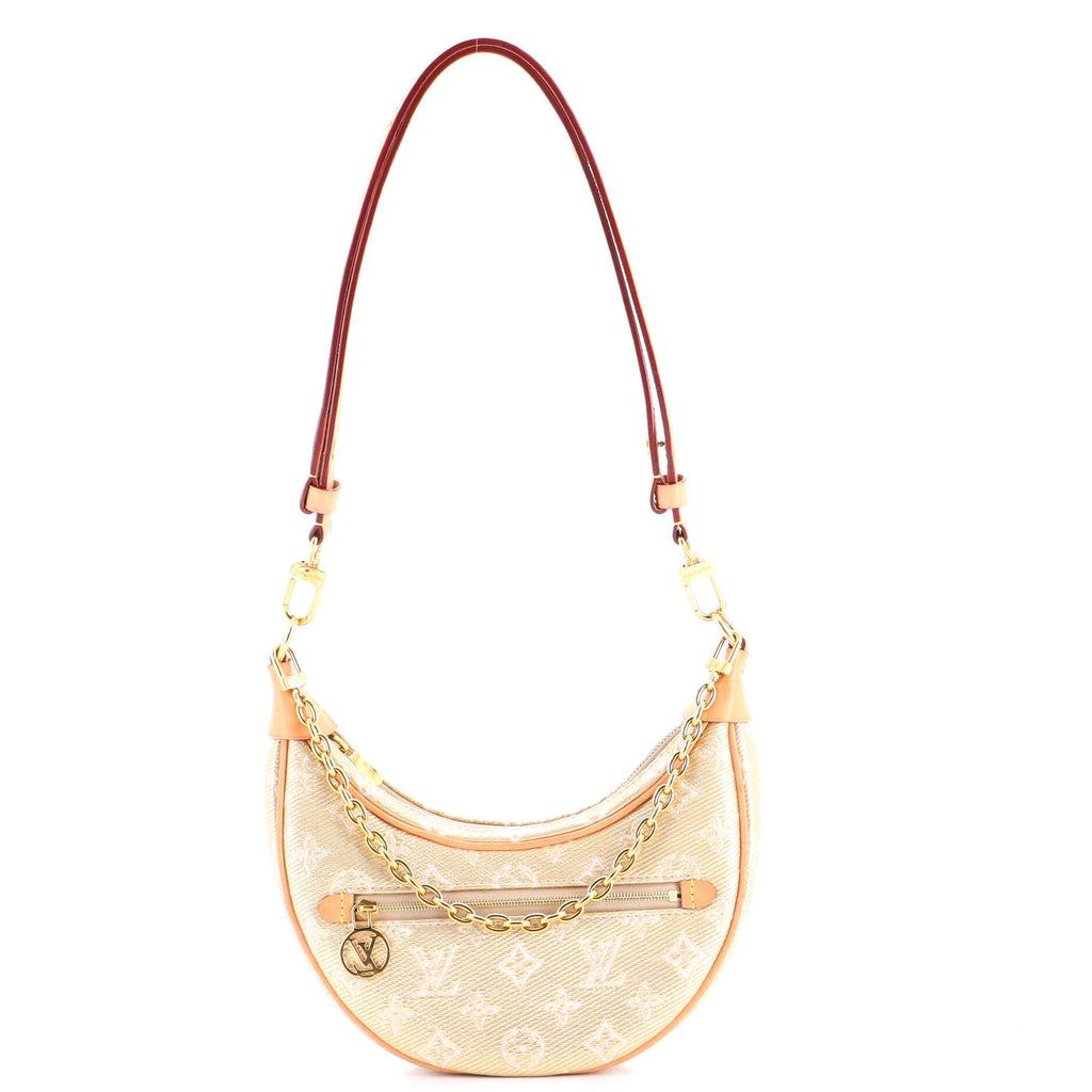 Loop Handbag Monoglam Jacquard Canvas