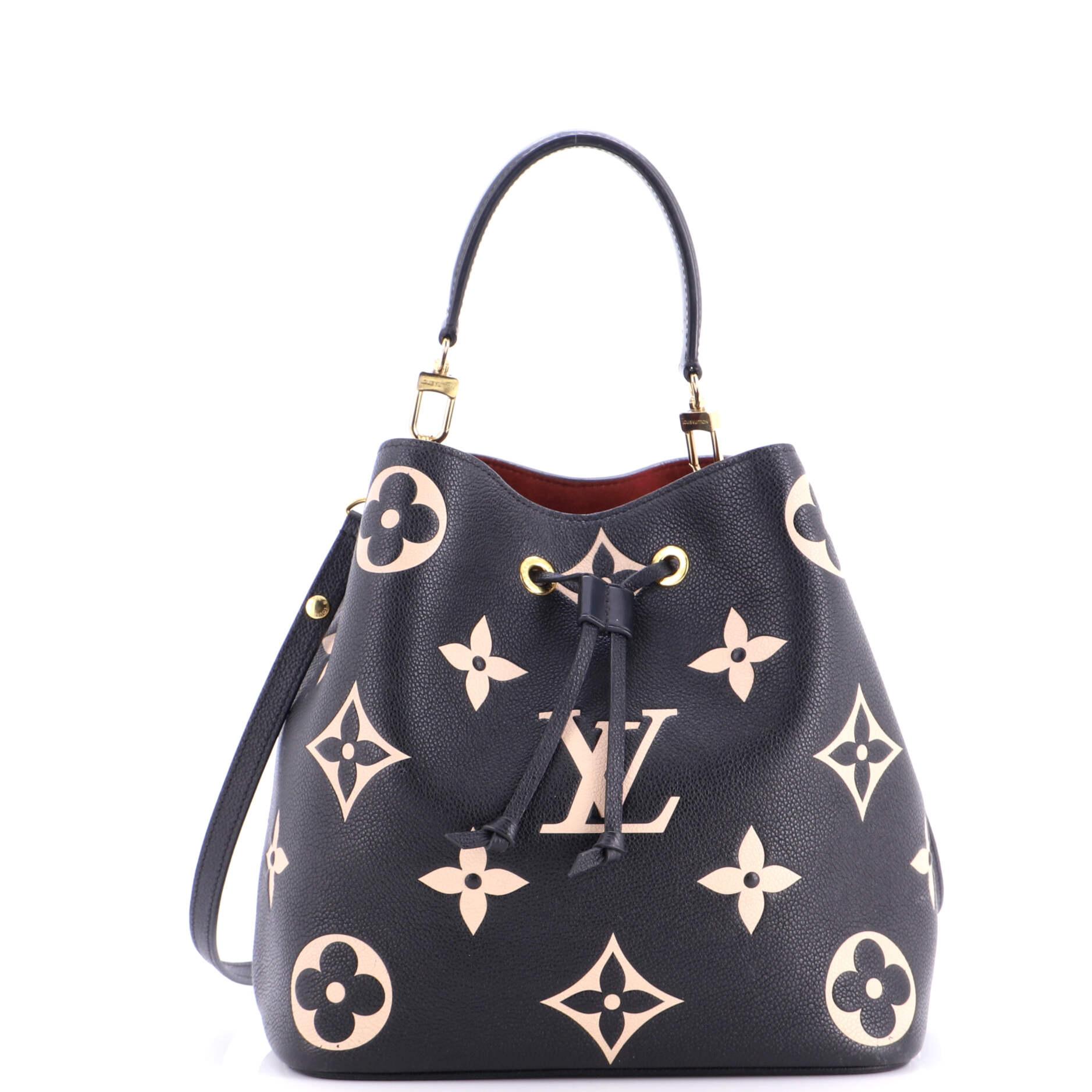 NeoNoe Handbag Bicolor Monogram Empreinte Giant MM