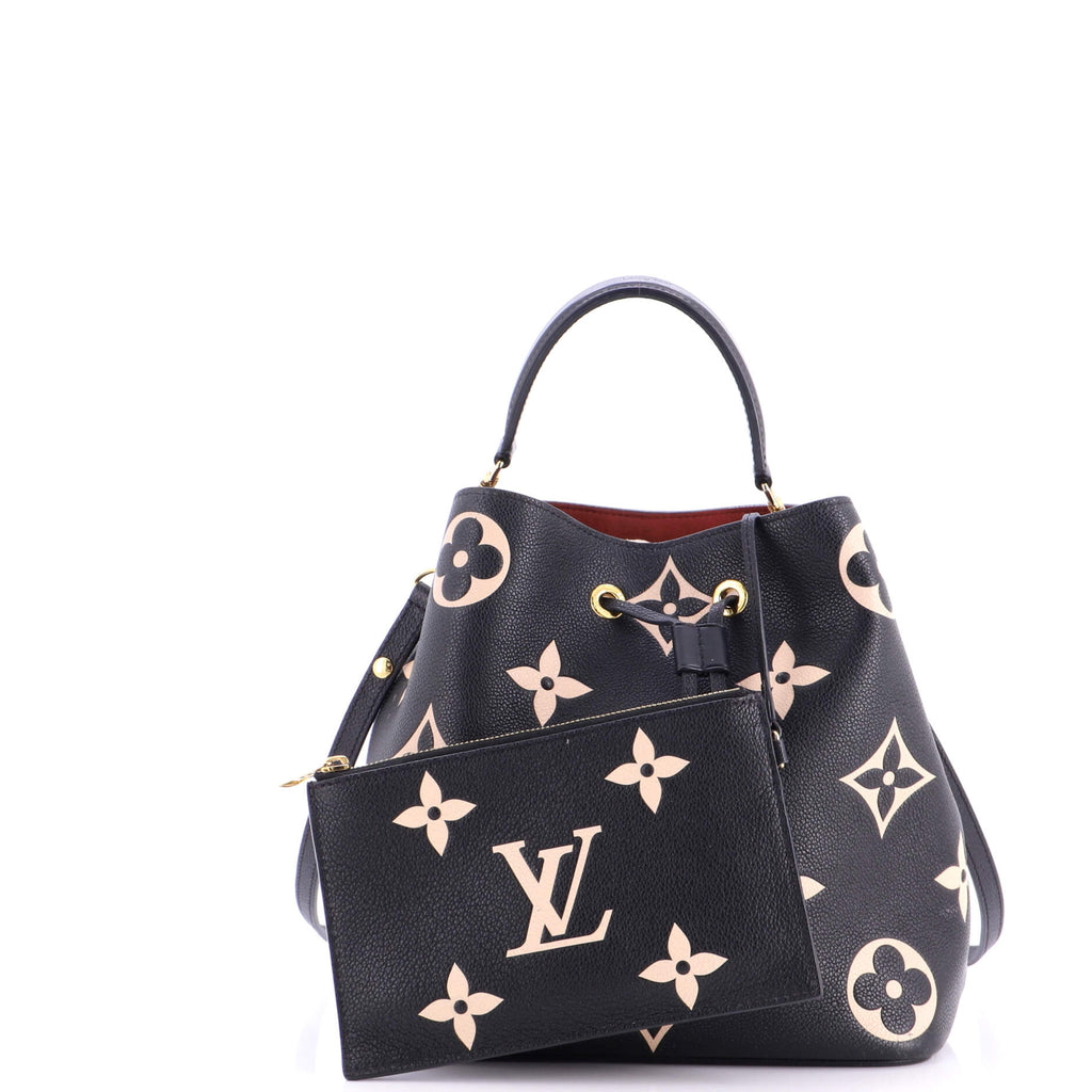 NeoNoe Handbag Bicolor Monogram Empreinte Giant MM