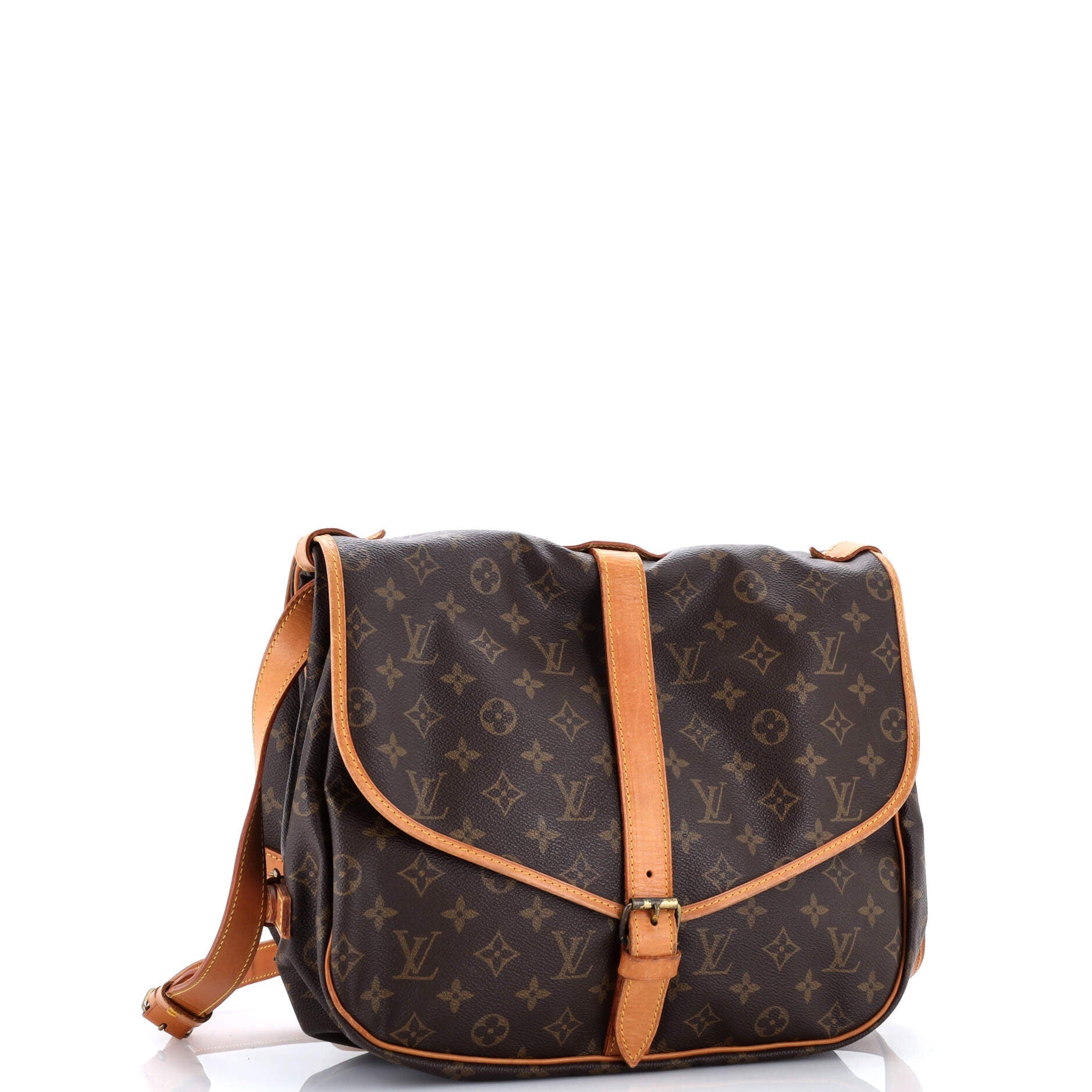 Saumur Handbag Monogram Canvas 35