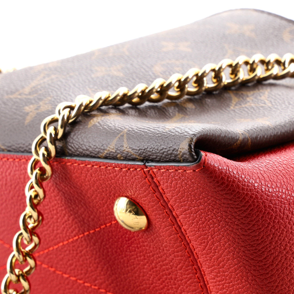 Surene Handbag Monogram Canvas with Leather BB