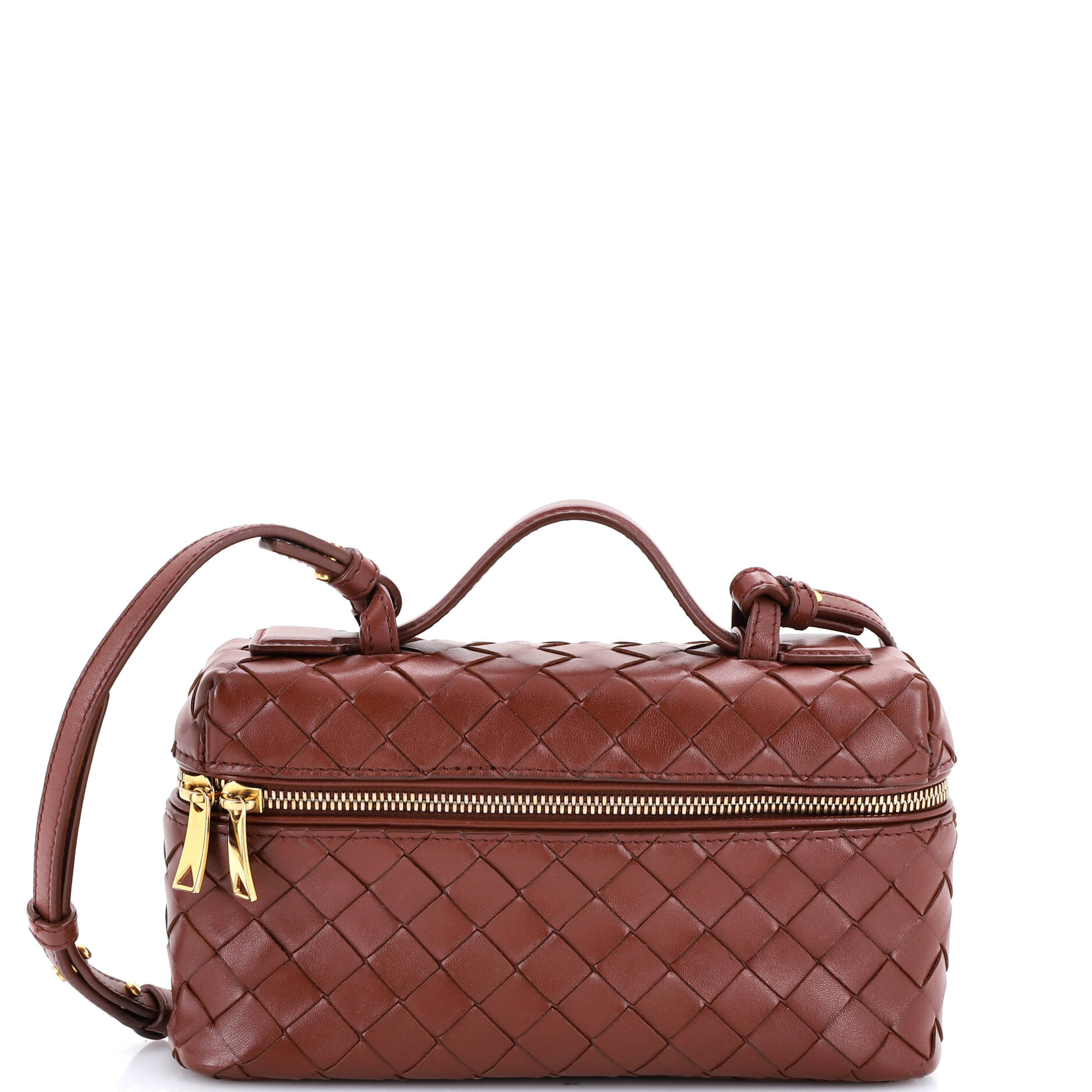 Bang Bang Vanity Case Intrecciato Leather