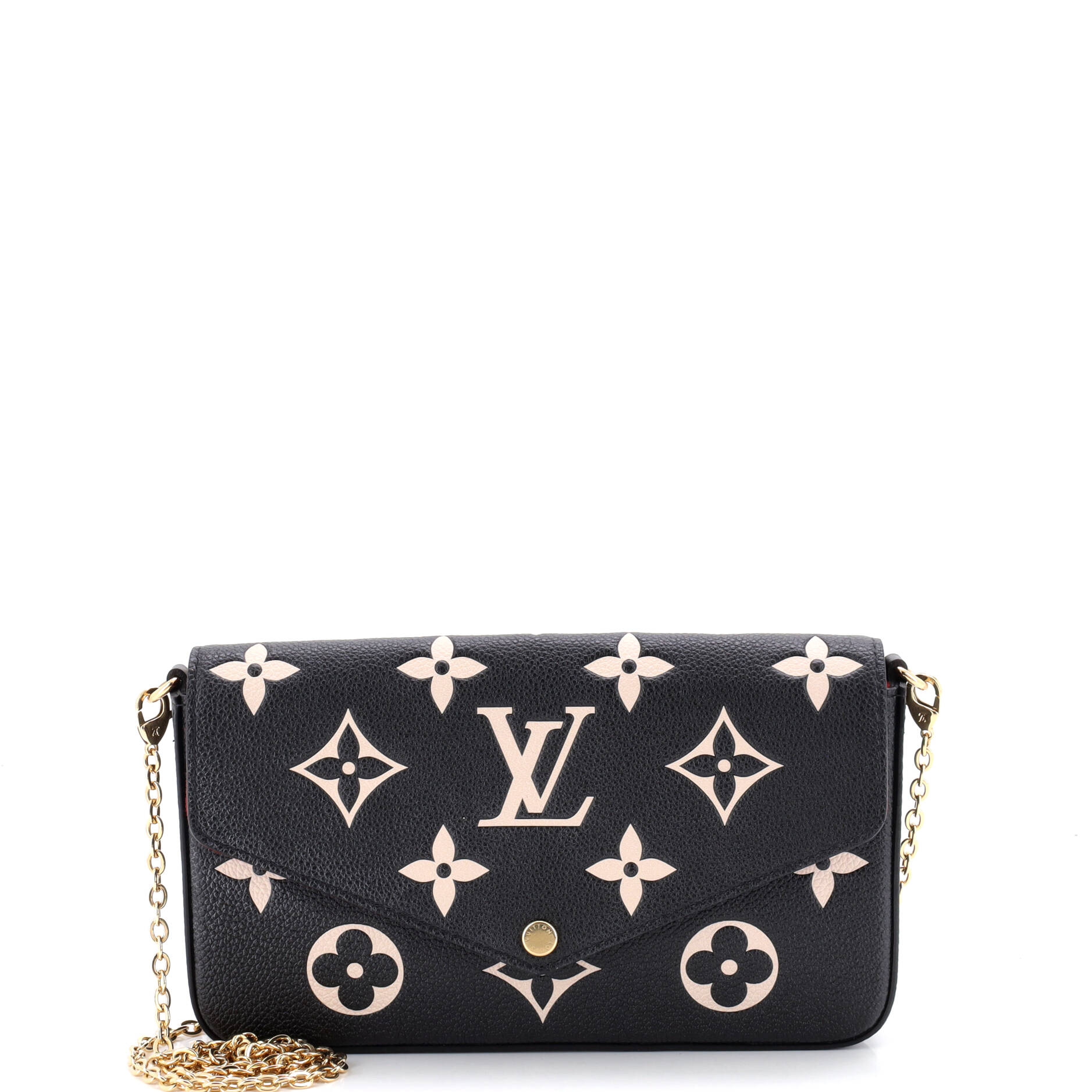 Felicie Pochette Bicolor Monogram Empreinte Giant