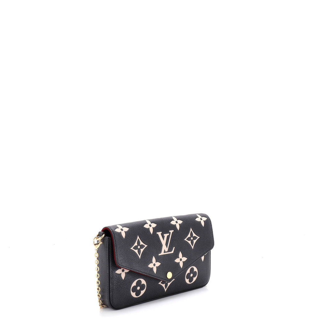 Felicie Pochette Bicolor Monogram Empreinte Giant
