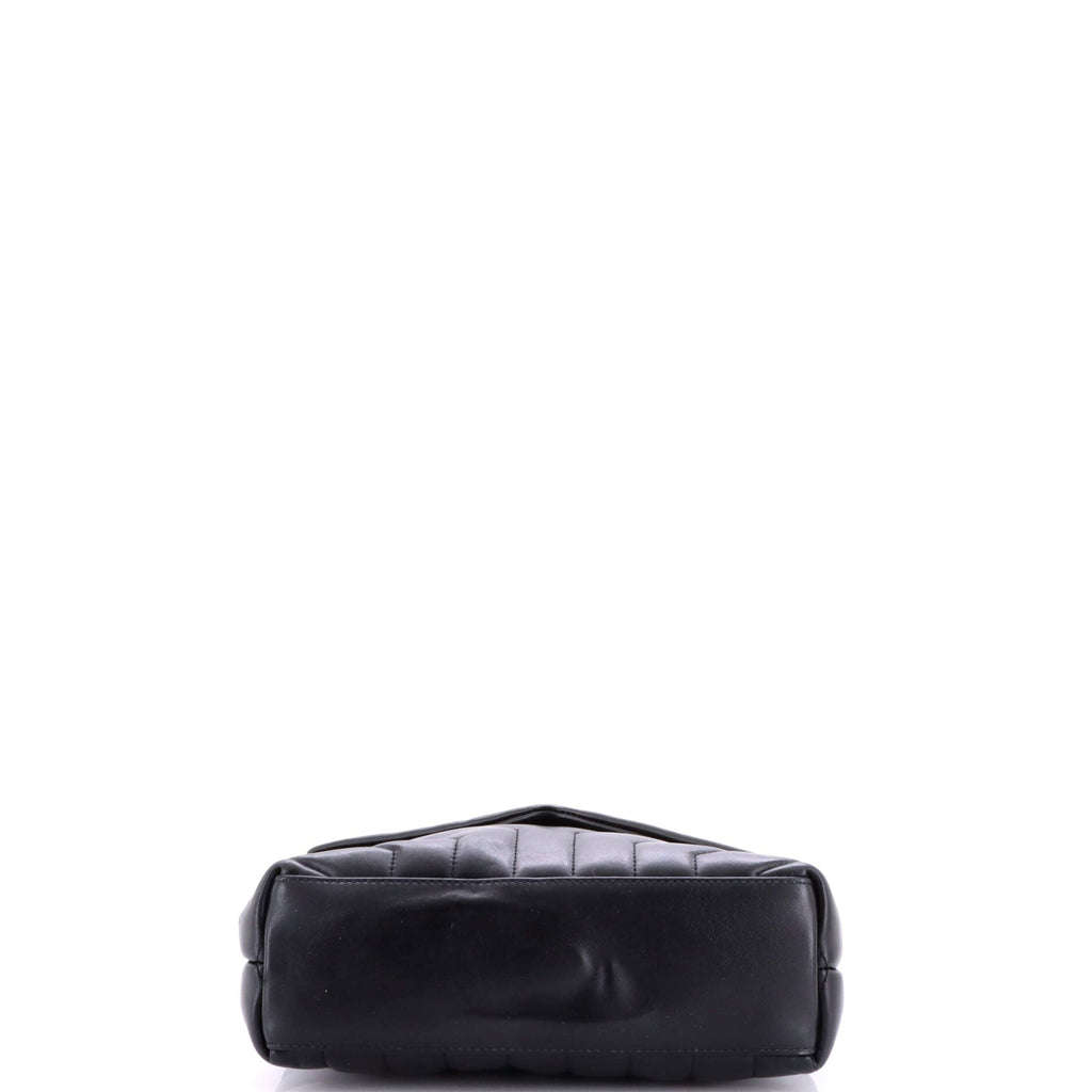 Loulou Shoulder Bag Matelasse Chevron Leather Small
