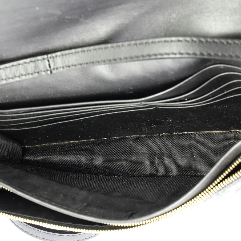 Wallet on Strap Microguccissima Leather