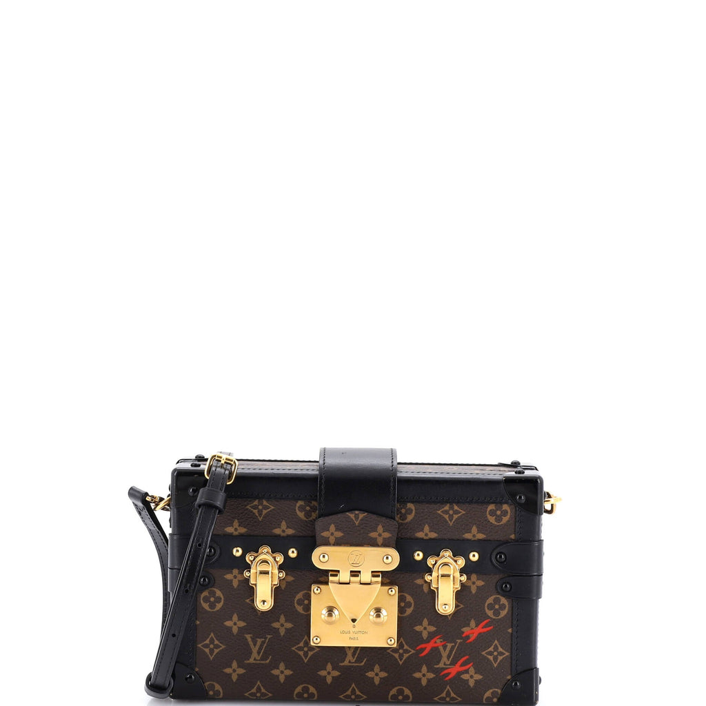 Petite Malle Handbag Monogram Canvas