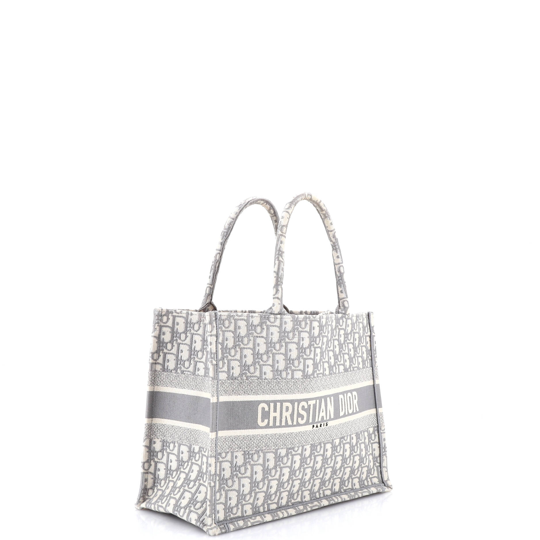 Book Tote Oblique Canvas Medium