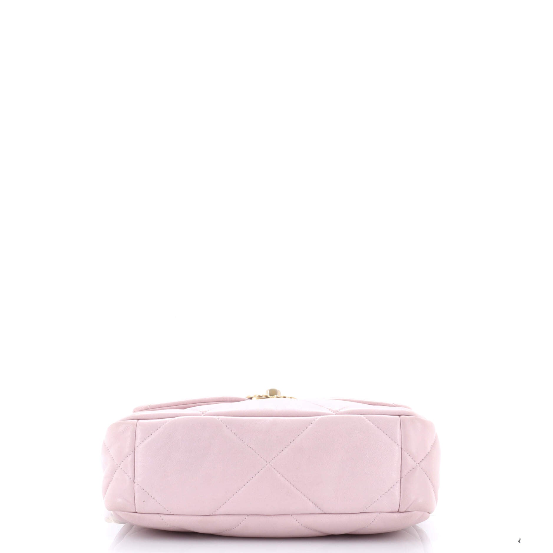 19 Flap Bag Quilted Leather Medium