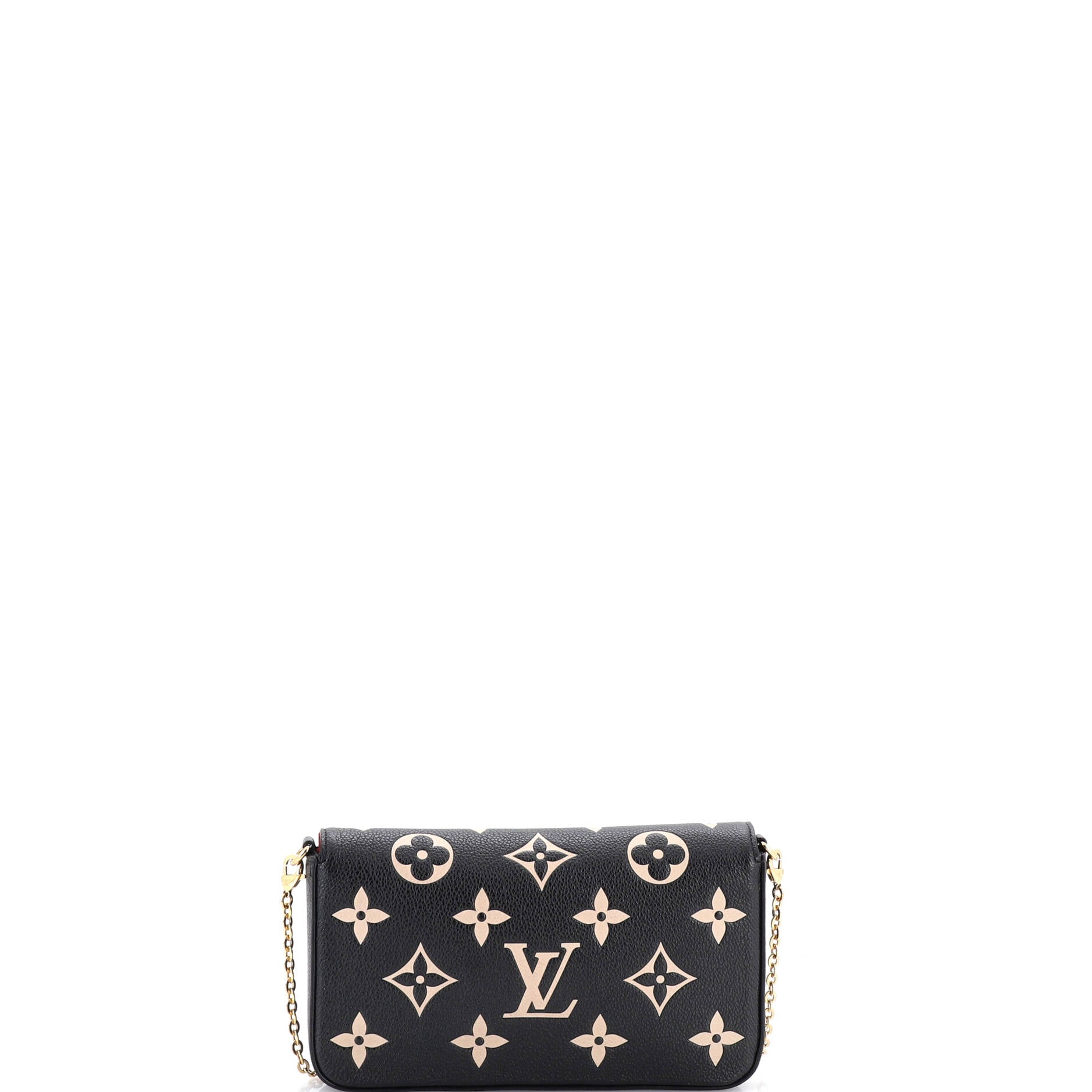Felicie Pochette Bicolor Monogram Empreinte Giant