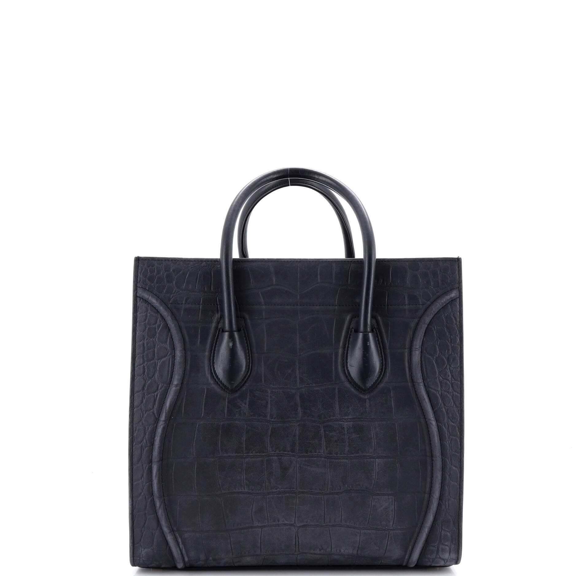 Phantom Bag Crocodile Embossed Leather Medium