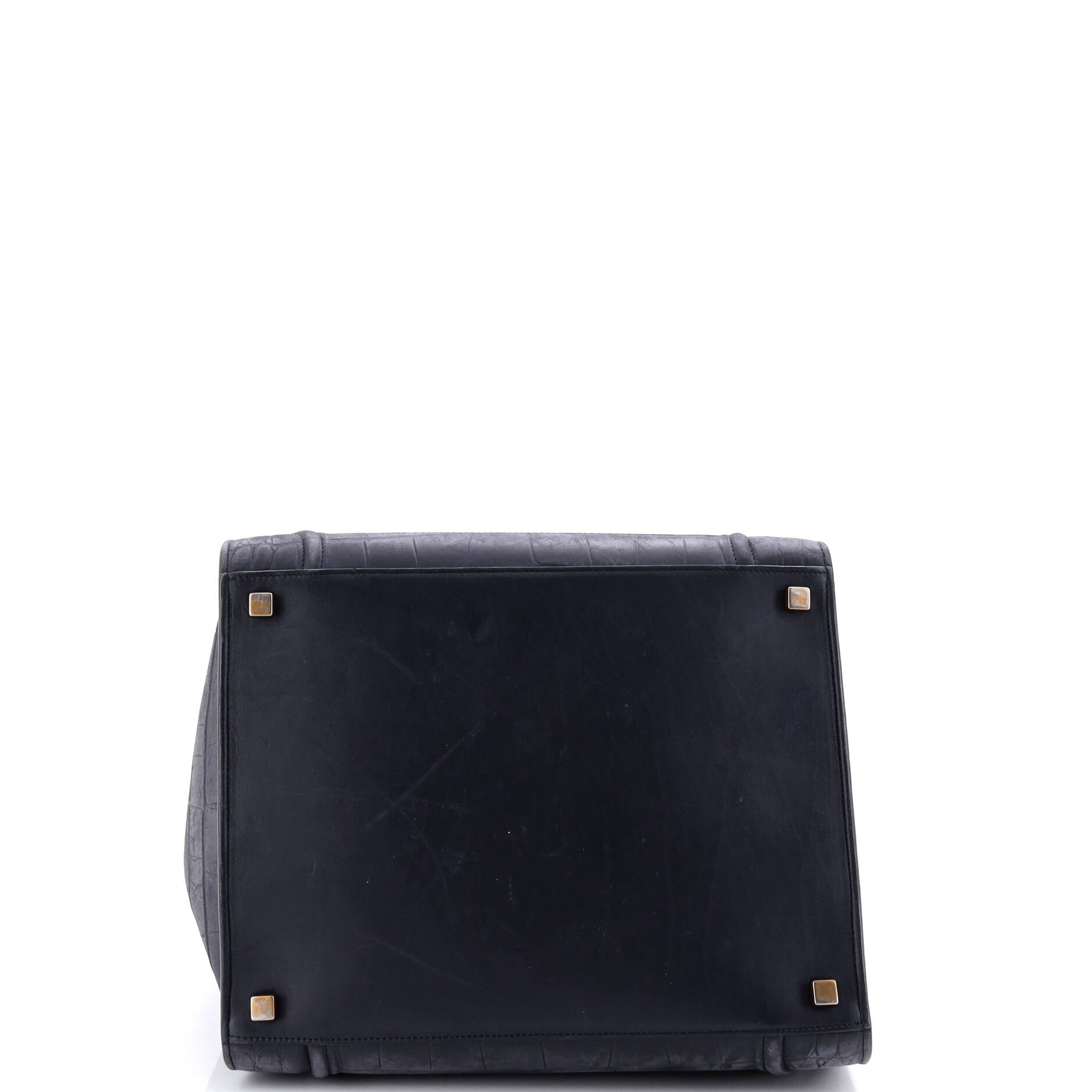 Phantom Bag Crocodile Embossed Leather Medium