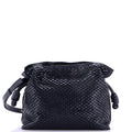 Flamenco Scales Knot Clutch Leather Medium