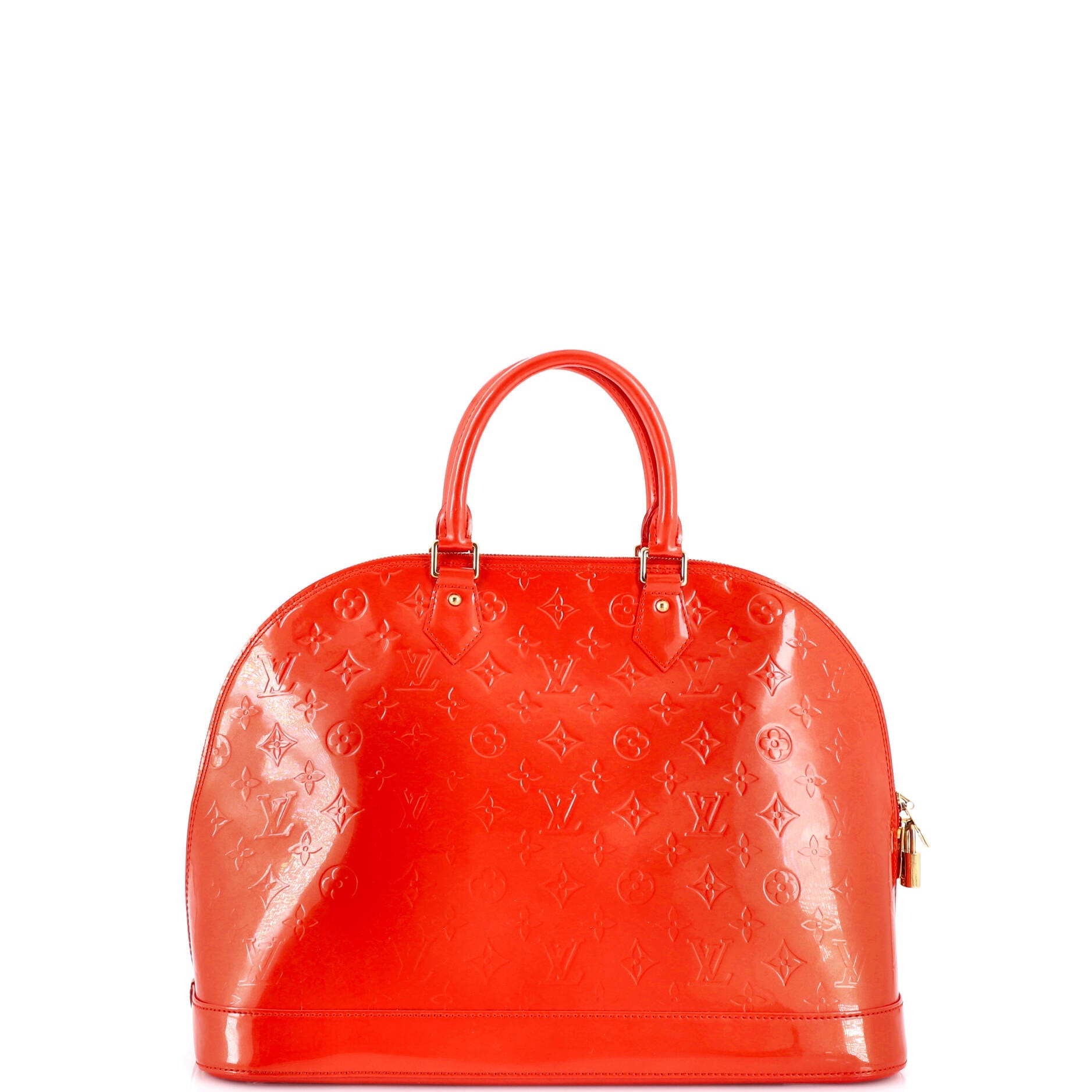 Alma Handbag Monogram Vernis GM