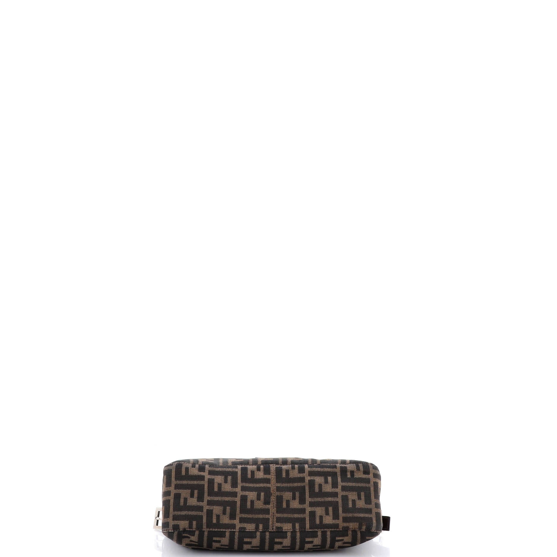 Vintage Pocket Shoulder Bag Zucca Canvas Small