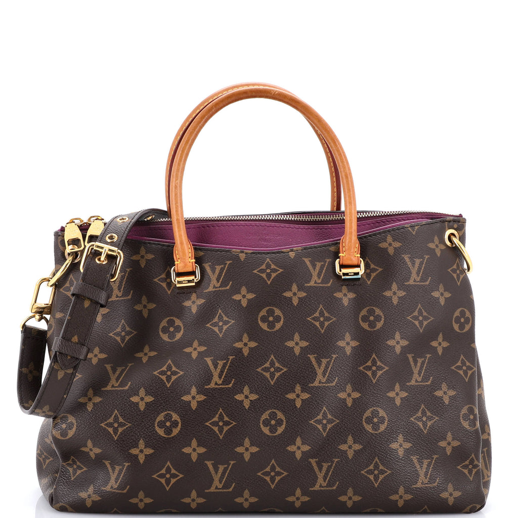 Pallas Tote Monogram Canvas with Leather