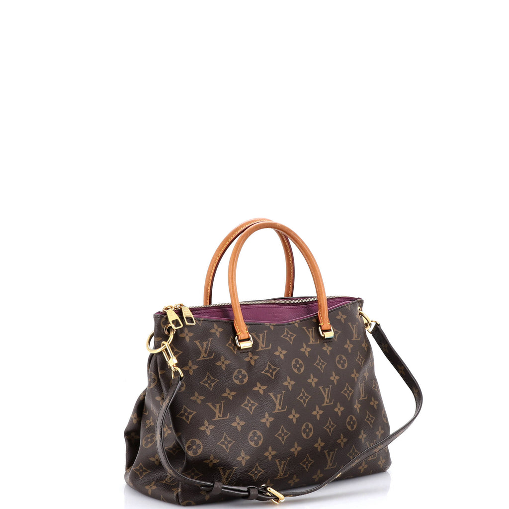 Pallas Tote Monogram Canvas with Leather