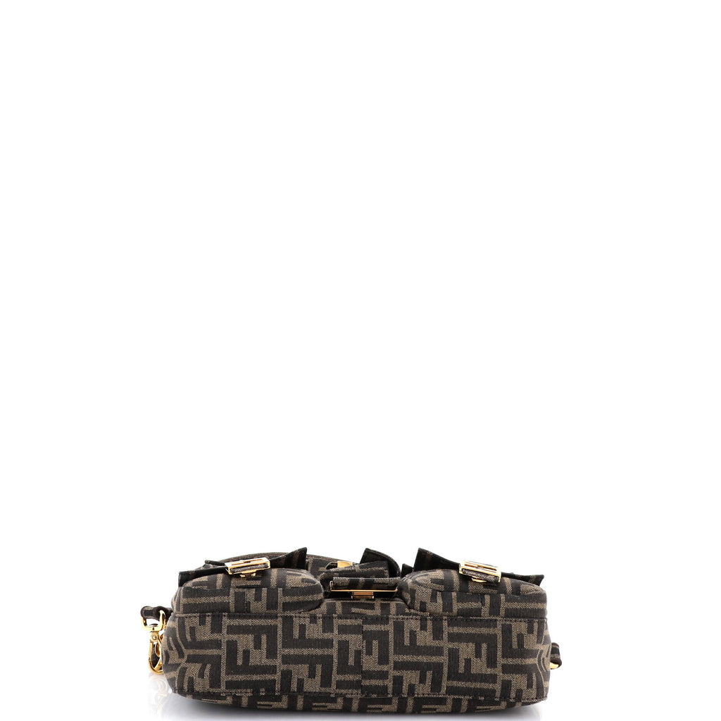 Multipocket Baguette Bag Zucca Canvas