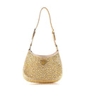 Cleo Shoulder Bag Crystal Embellished Satin Small
