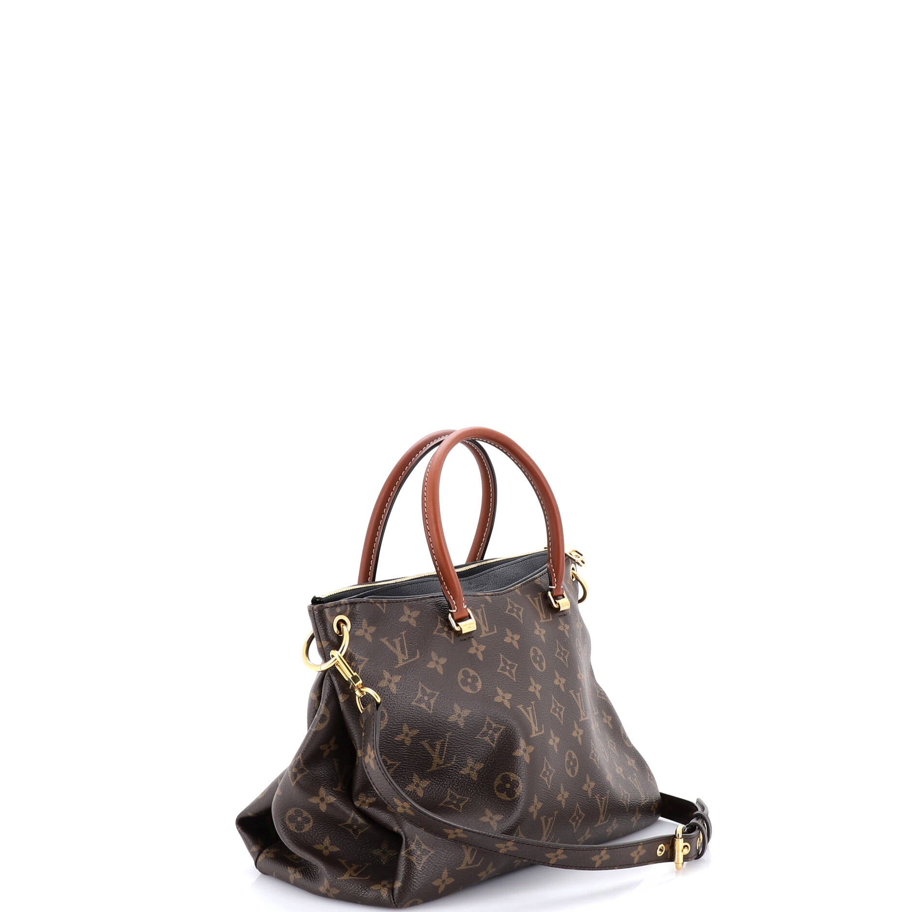 Pallas Tote Monogram Canvas with Leather