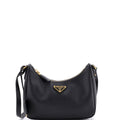 Re-Edition Hobo Saffiano Leather Mini
