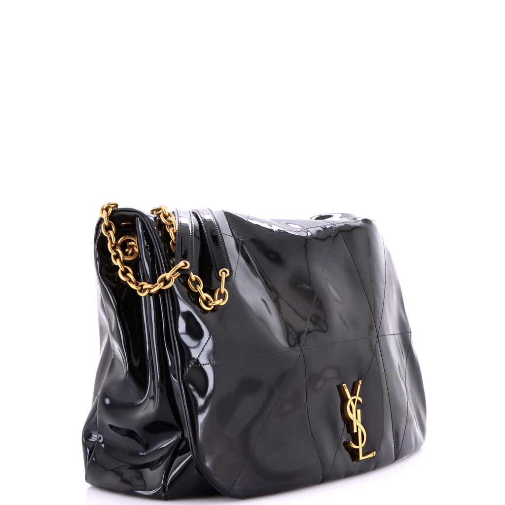 Jamie 4.3 Shoulder Bag Quilted Patent Large