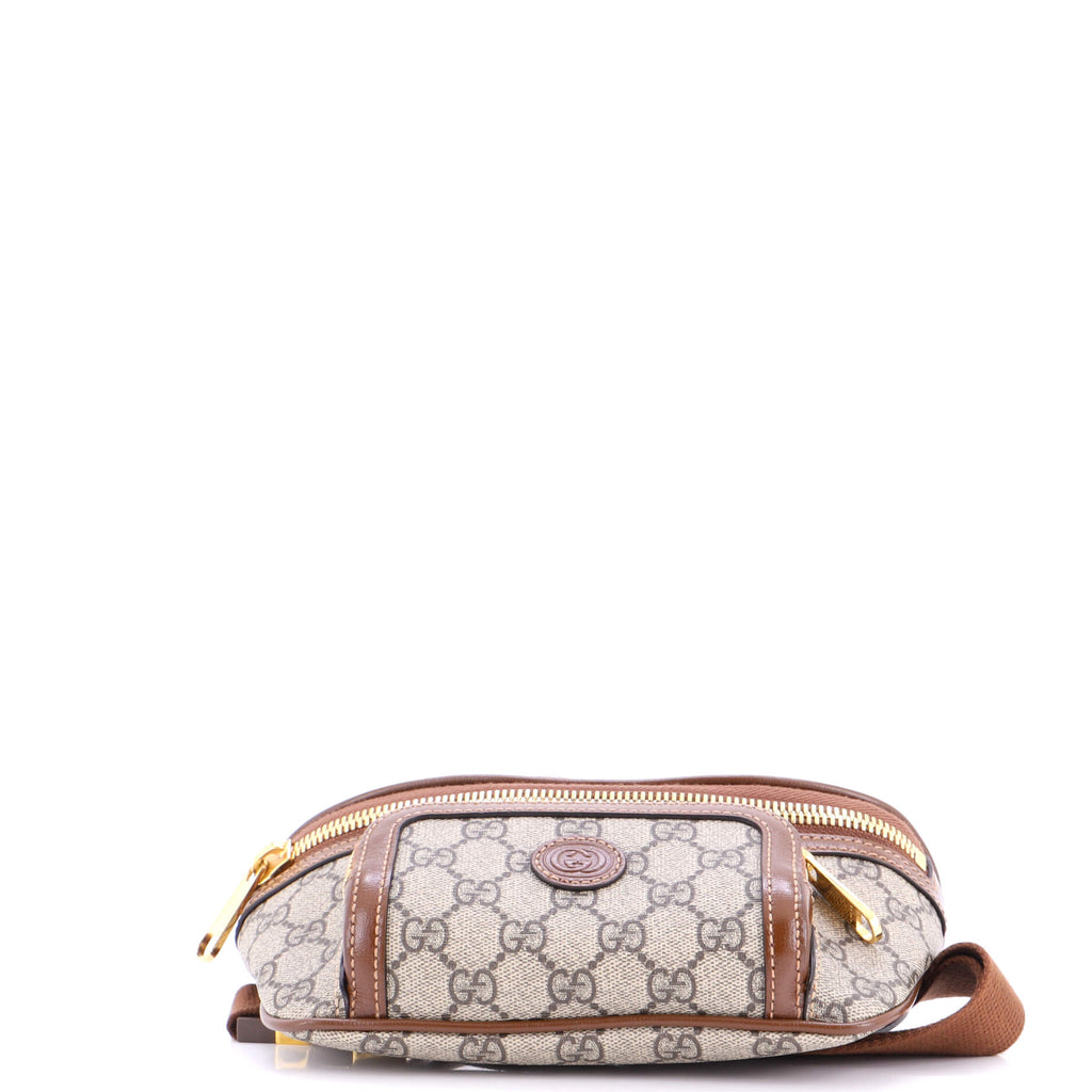 Interlocking G Patch Belt Bag GG Coated Canvas Large