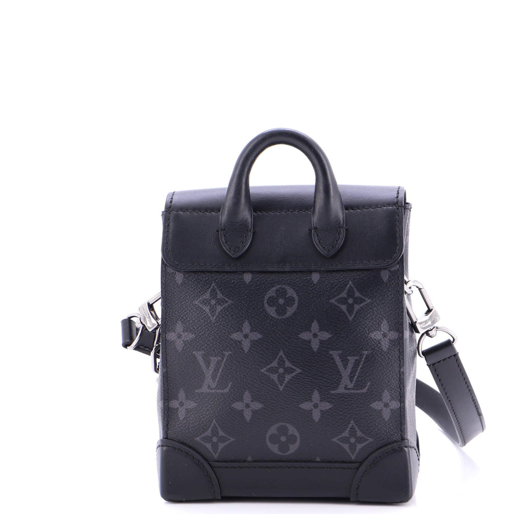 Steamer Bag Monogram Eclipse Canvas Nano