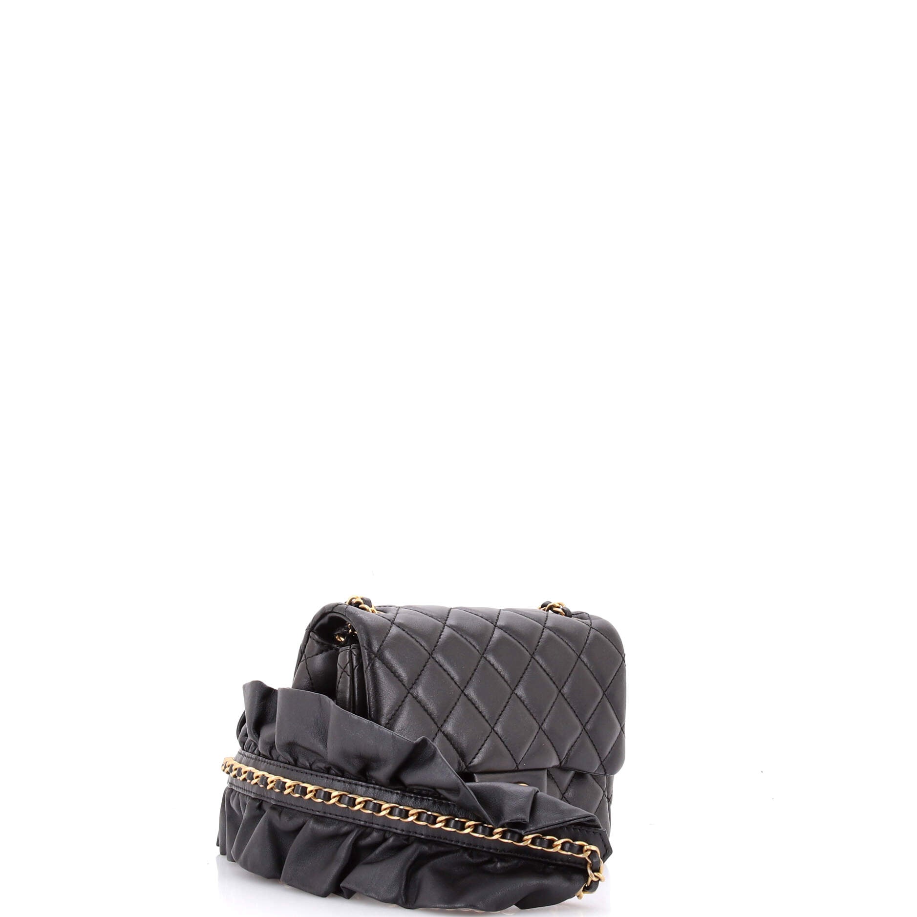 Romance Square Flap Bag Quilted Lambskin Mini