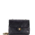 Vintage Square Classic Flap Bag Quilted Lambskin Small