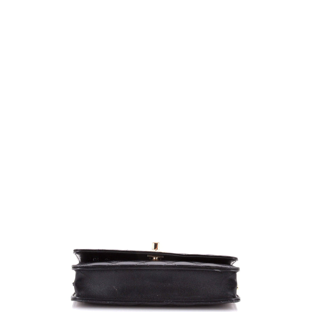 Trendy CC Wallet on Chain Quilted Lambskin