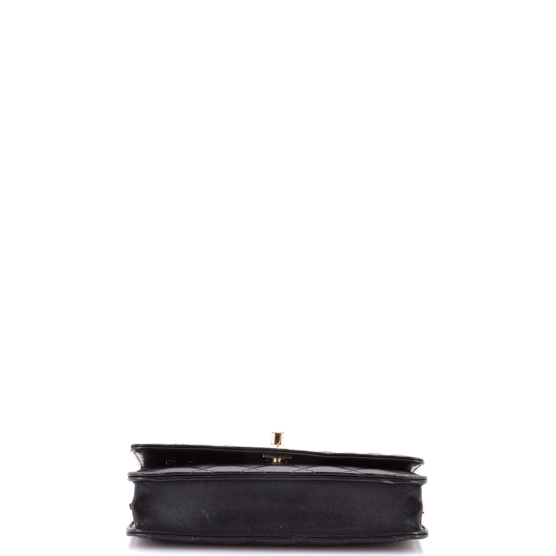 Trendy CC Wallet on Chain Quilted Lambskin