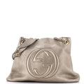 Soho Chain Strap Shoulder Bag Leather Medium