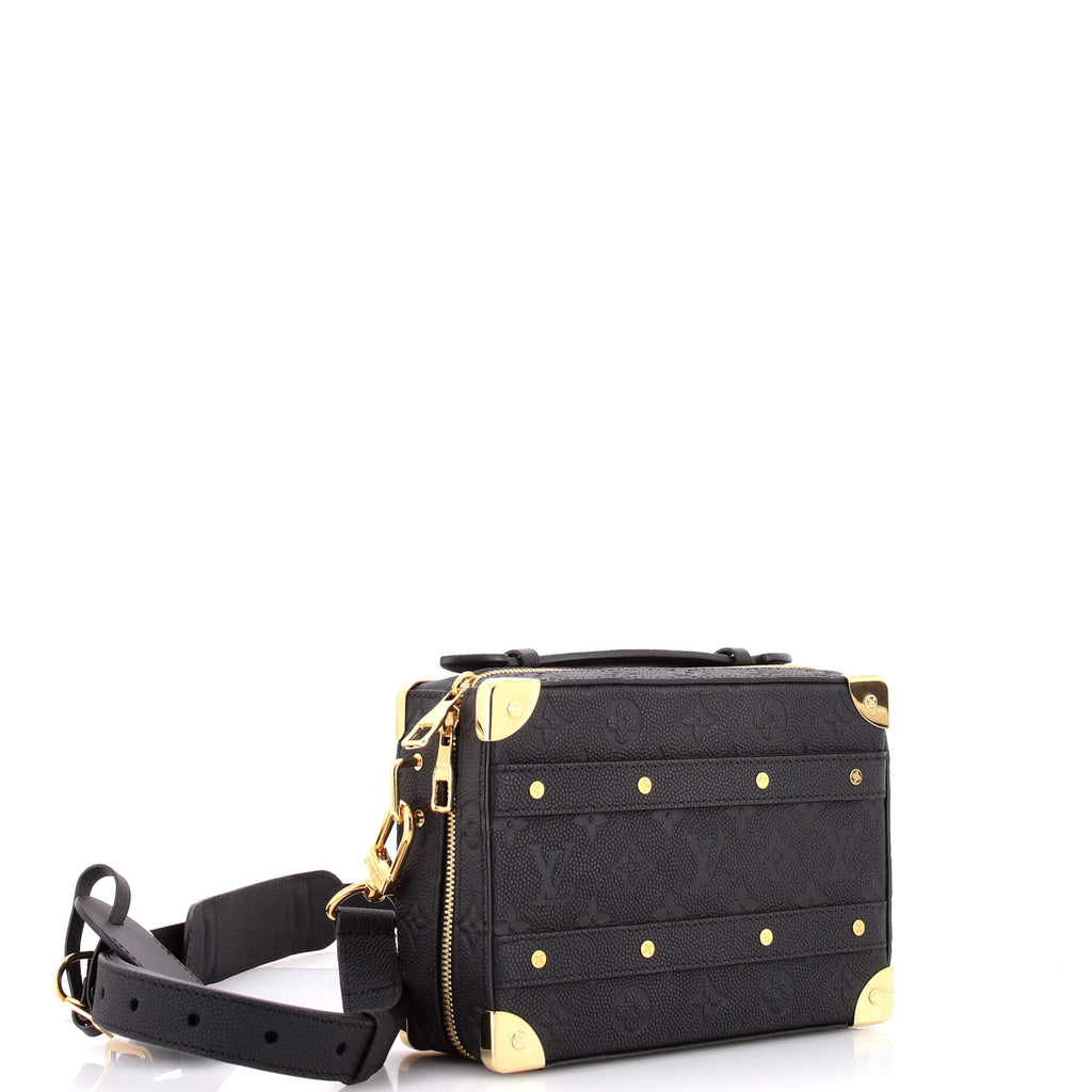 x NBA Handle Trunk Bag Monogram Embossed Leather