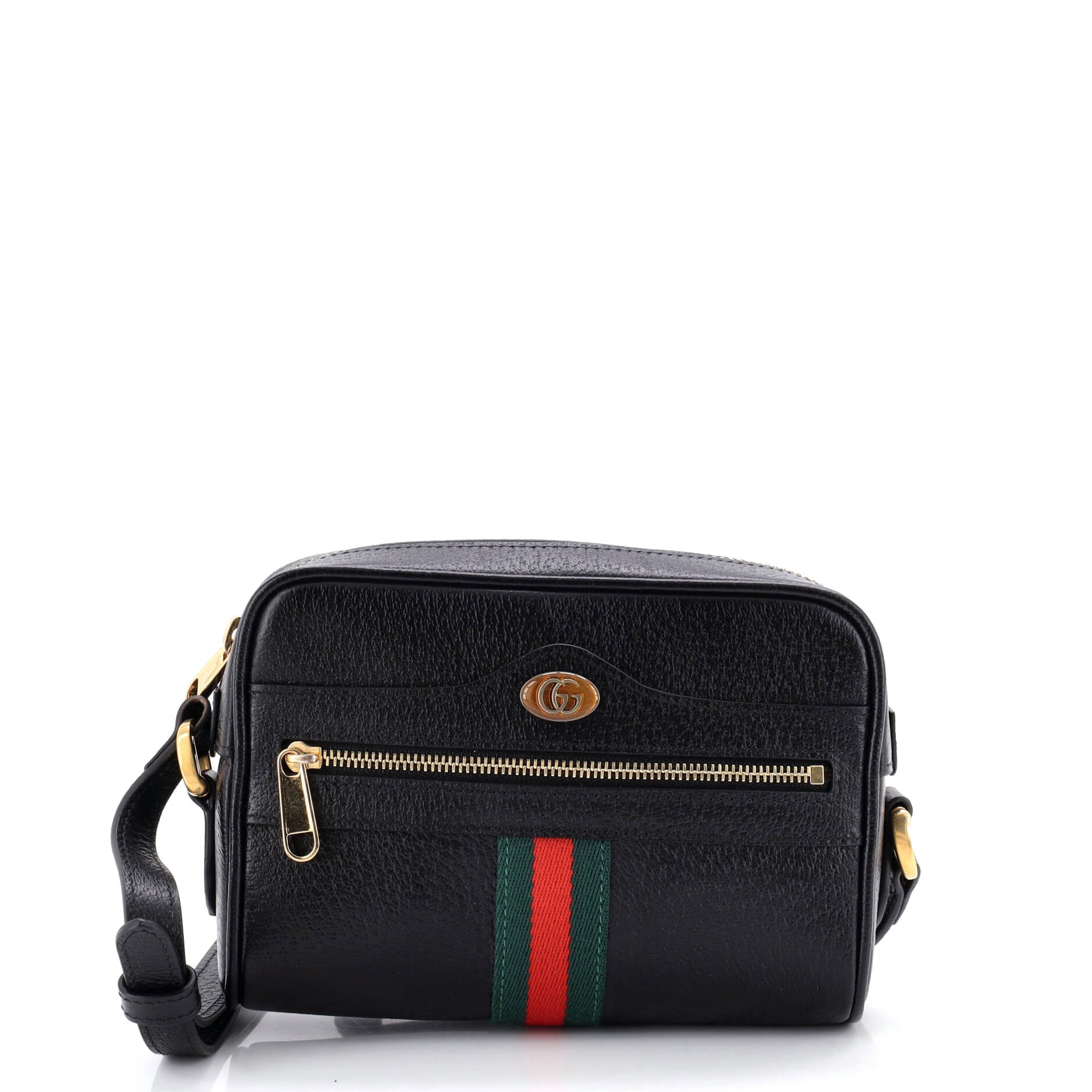 Ophidia Shoulder Bag Leather Mini