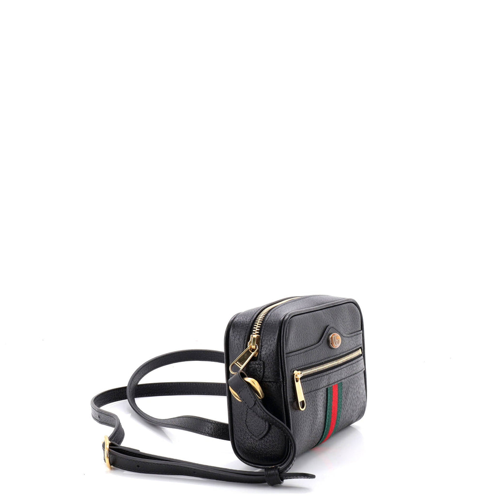 Ophidia Shoulder Bag Leather Mini